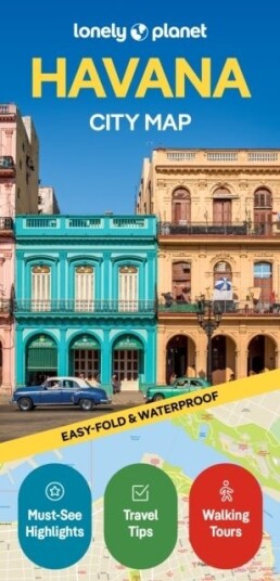 Lonely Planet Havana City Map Lonely Planet Havana City Map