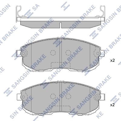 Hi Q SP1107 FA Bremseklosser