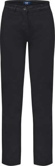 Cutter & Buck Edgemont Chinos Svart Golfbukser dame Svart (99) X Large