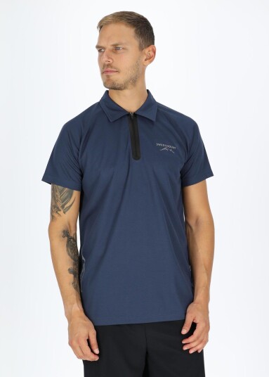 Swedemount Fjällbacka Piké 2.0 Indigo M Piketrøyer Swedemount Fjällbacka Piké 2.0 Indigo M Piketrøyer