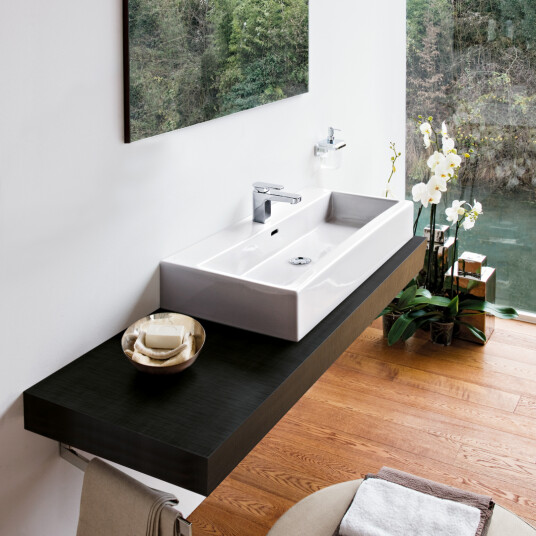 LAUFEN LIVING CITY SERVANT 80X46 CM U/ARMATURHULL HVIT