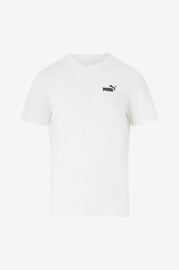 Puma T skjorten Ess Small No. 1 Logo Hvit