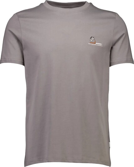 Lindbergh Embroidery Tee S/S Grey XXXL