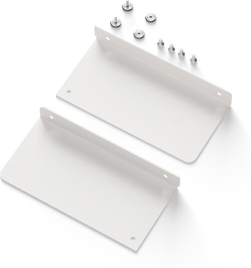 New WorkStandard Shelf Support 2 Pack White Hyller & Hyllesystem Knut Bendik Humlevik Hvit Metall