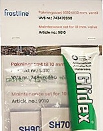 Frostline Pakningssæt 9010 - 10Mm Inkl. Hanefedt Frostline Pakningssæt 9010 - 10Mm Inkl. Hanefedt