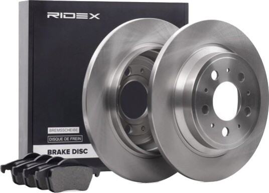 Bremseskiver og -klosser RIDEX 3405B0486