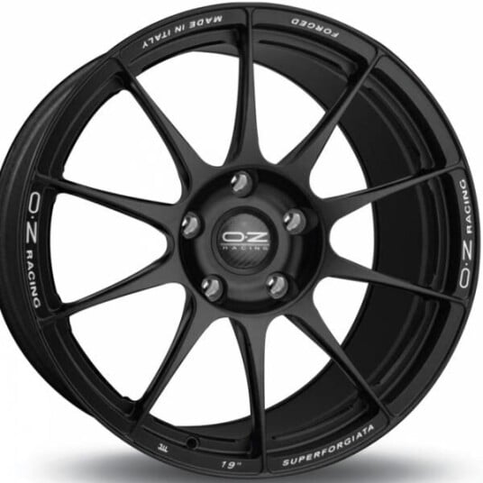 Oz Superforgiata Matt Black 12x20 5x120.65 ET48 B70.1