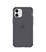 ITSKINS Spectrum Clear - Baksidedeksel for mobiltelefon - termoplast-polyuretan (TPU) - røyk - for Apple iPhone 12 mini