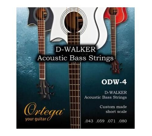Ortega Guitars Ortega Odw-4 Strengesett Akustisk Bass 043-080 D-Walker Short Scale