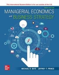 Managerial Economics & Business Strategy Ise Av Michael Baye, Jeff Prince