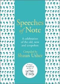 Speeches Of Note Av Shaun Usher
