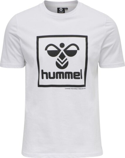Hummel Men's Hmlisam 2.0 T-Shirt Hvit M Man Hummel Men's Hmlisam 2.0 T-Shirt Hvit M Man