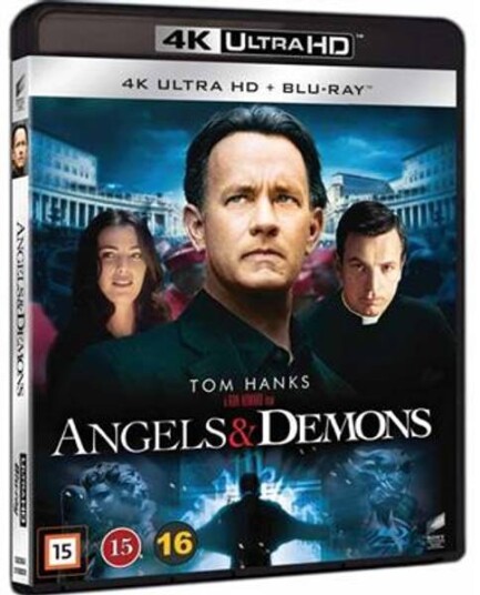 Engler Og Demoner 4k Ultra Hd + BluRay Engler Og Demoner 4k Ultra Hd + BluRay