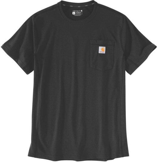 Carhartt Force Relaxed Fit Midweight Pocket T-skjorte S Svart