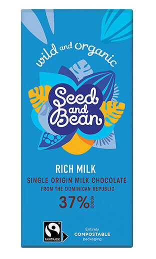 Seed & Bean Mørk Sjokolade 72% (Seed&bean) 85g Seed & Bean Mørk Sjokolade 72% (Seed&bean) 85g