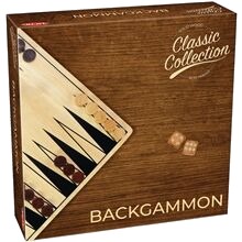 Tactic Classic Backgammon Brettspill i Tre for Barn fra 7 år Tactic Classic Backgammon Brettspill i Tre for Barn fra 7 år