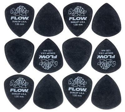 Dunlop Flow Standard Pick Set 1,35 mm Dunlop Flow Standard Pick Set 1,35 mm