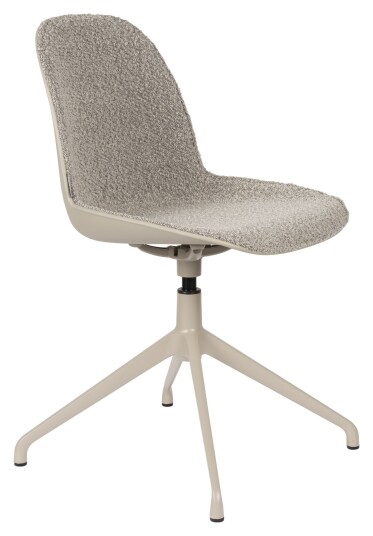 Zuiver Albert Kuip Spisestol m. dreiefot, Taupe Unoliving