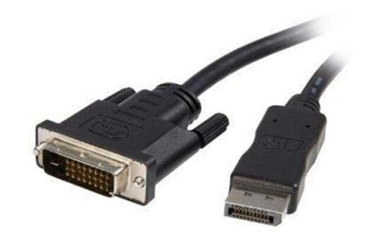 StarTech DisplayPort til DVI kabel 3 m - 1080p svart