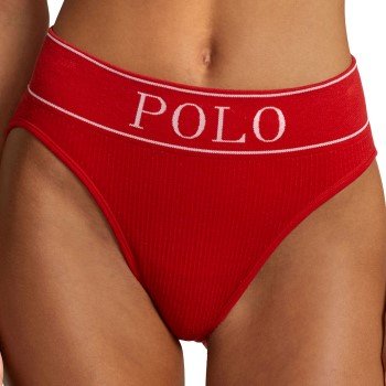 Polo Ralph Lauren Truser High Waist Brief Rød Medium Dame Polo Ralph Lauren Truser High Waist Brief Rød Medium Dame