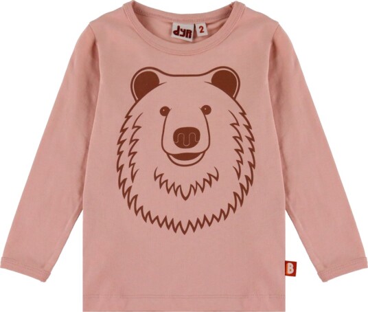 DYR Cph Genser Dyrefelling Mild Rose Outline Bjørn DYR 2 år 92 Genser Rosa