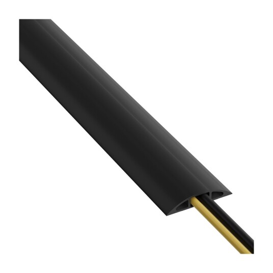 D-LINE Kabelbeskyttelse Gulv PVC 1.8m Svart