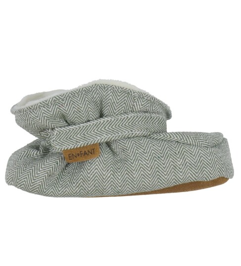 En Fant Baby Slippers   Grey   21 22