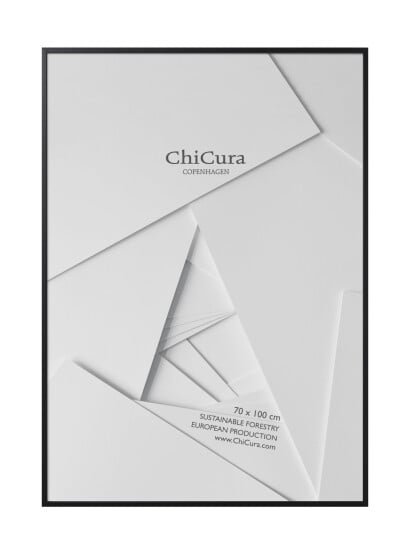 ChiCura Wooden Frame 70X100Cm Acrylic Black 70X100CM ChiCura Wooden Frame 70X100Cm Acrylic Black 70X100CM