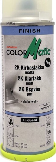 ColorMatic 2K Klarlakk Matt 200ml ColorMatic 2K Klarlakk Matt 200ml