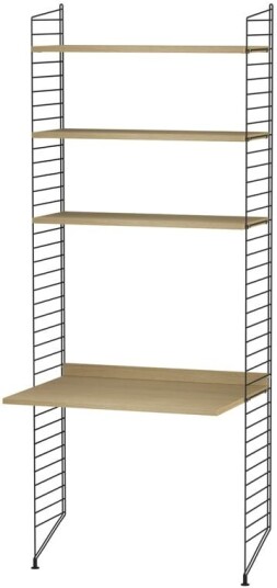 String kontor eik & sort Kombinasjon A