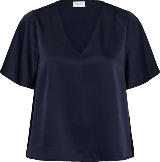 Saint Tropez Lodisasz Ss Blouse Navy XL