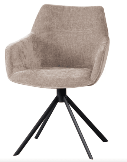 Trend Collection JOHNSON Svingbar Spisestol Crown Taupe