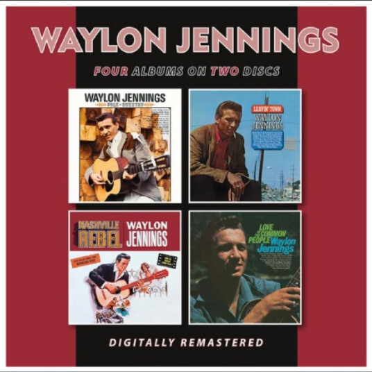 Waylon Jennings Four Albums CD