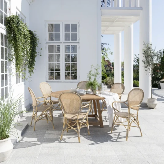 Sika Design Rossini armlenestol Nature