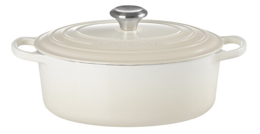 Le Creuset   Oval gryte 4,1L meringue