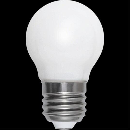 LED lampe E27 G45 Opaque Filament RA90 3 trinns minne