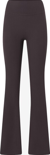 Drop of Mindfulness Butter Soft Flare Tights   Brown   L