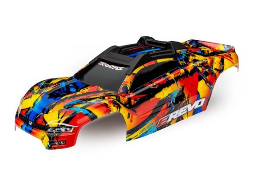 Traxxas 8612 E-Revo 2.0 Solar Flare Body Traxxas 8612 E-Revo 2.0 Solar Flare Body