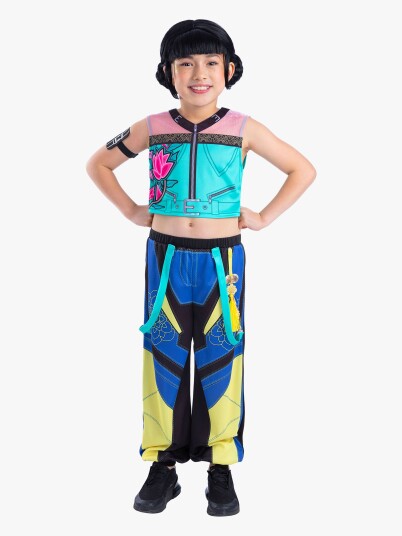 Rubies Kpop Zoey Core Look Multi/patterned 9 10Y