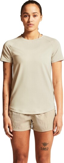 Craft Collective Ss Tee W - Cream - XXL