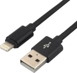 Usb-Kabel Everactive Usb-A Til Lightning 1,2 M Svart Cbb-1.2Ib