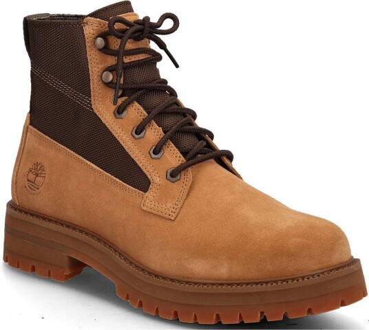 Timberland Mid Lace Up Waterproof Boot - MD BROWN SUEDE - 40