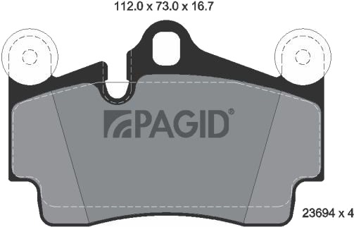 PAGID T5150N Bremseklosser