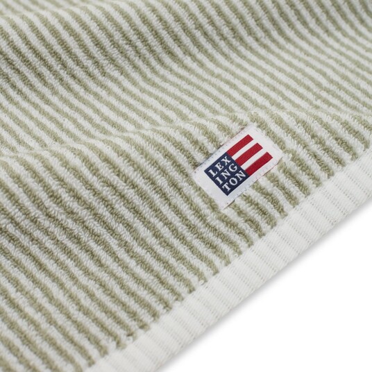 Lexington - Håndkle Original Towel Striped - Grønn Lexington - Håndkle Original Towel Striped - Grønn
