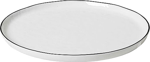 Broste Copenhagen Salt tallerken uten prikker Diameter 22 cm Broste Copenhagen Salt tallerken uten prikker Diameter 22 cm