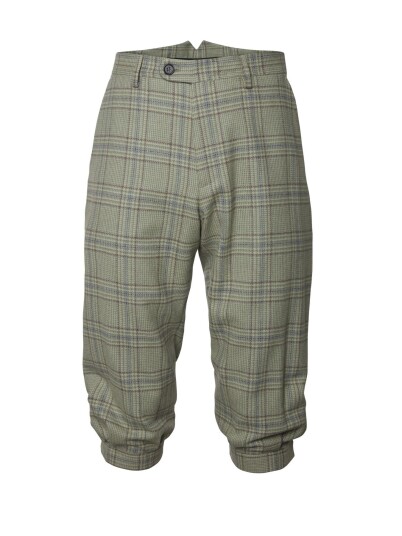Chevalier Wiston Tweed Breeks Men Willow Green Checked 54