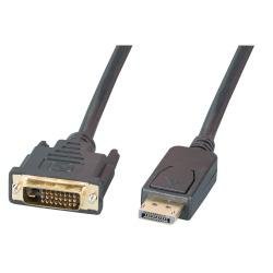 EFB ELEKTRONIK DisplayPort/DVI Kabel Stecker A/Stecker A 2m schwarz