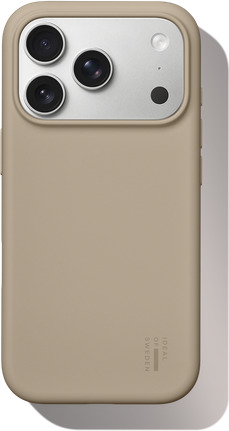 Ideal Of Sweden Silicone MagSafe Case iPhone 17 Pro Max Perfect Beige