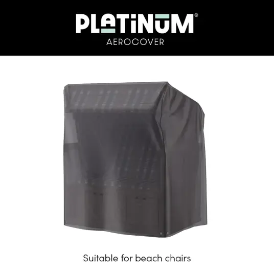 Platinum Aerocover, Beach chair cover 128x105xH140/160 Anthracite