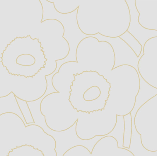Marimekko Piirto Unikko serviett 33x33 cm 20 pk Cream Gold